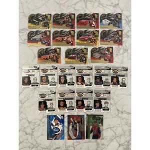 2004 Press Pass VIP, TRACKSIDE, STEALTH, WHEELS NASCAR Racing Cards (24)